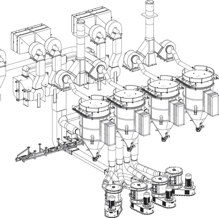 Ligne de micronisation